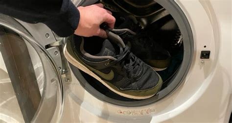 air max in de wasmachine